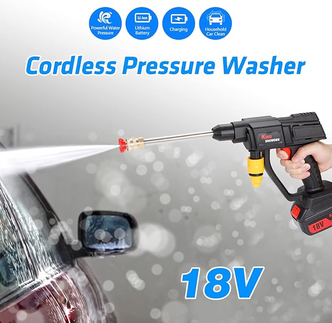 CleanFlex Cordless Pressure washer