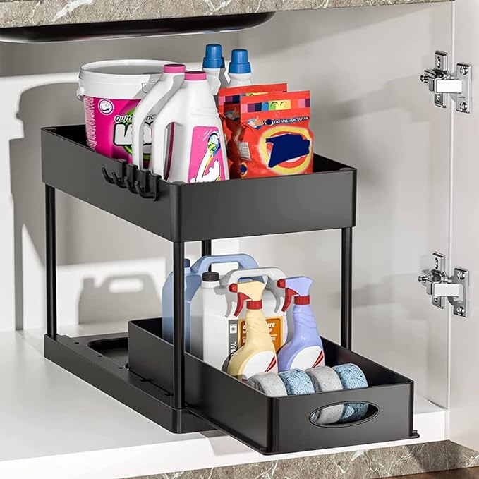 Organizer with Sliding Trays