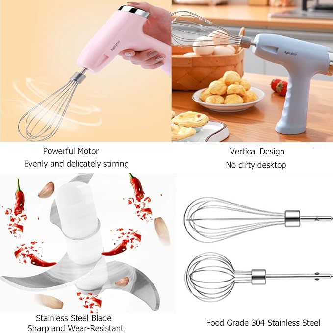 2-in-1 Multifunctional Mixer and Chopper