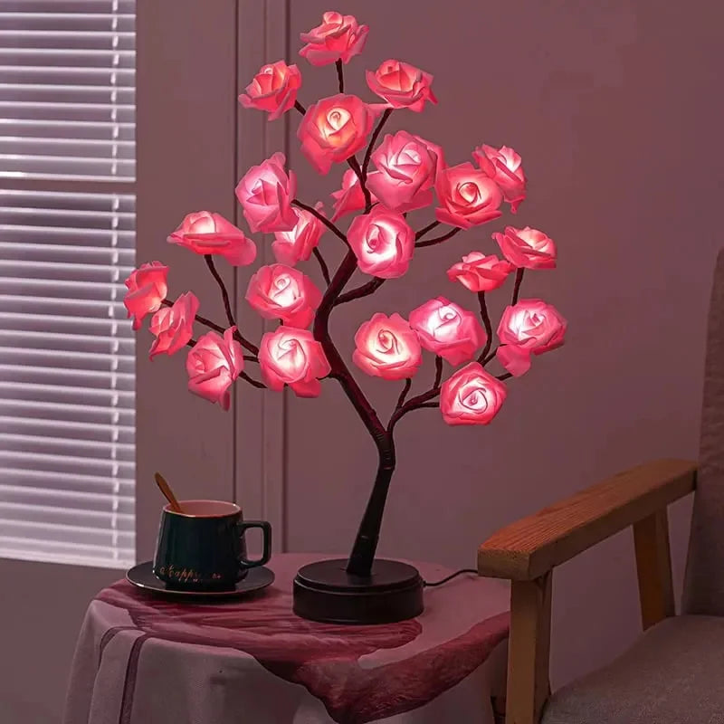 Rose tree lamp Forever