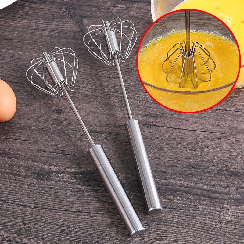 Stainless steel egg whisk