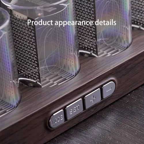 🕰️ Retro Nixie Style Digital Clock – Classic Look, Modern Technology ✨