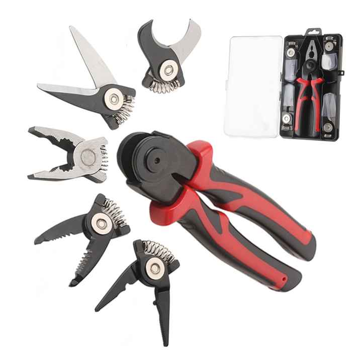 🔧 5-IN-1 WIRE STRIPPING TOOL KIT – All-in-One Precision and Versatility for Home, Workshop, and Automotive Use