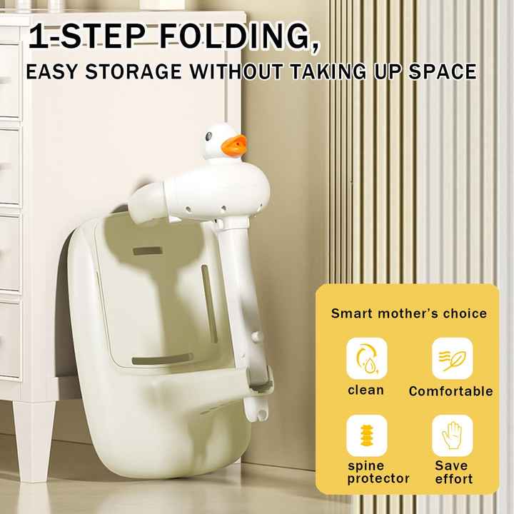 🛁 NON-SLIP BABY BATH SEAT – COMFORT IN EVERY BATH 👶✨