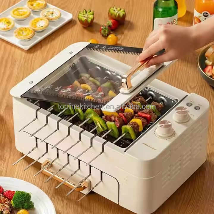 🔥 ELECTRIC BBQ SKEWER MACHINE – PERFECT GRILLING AT HOME
