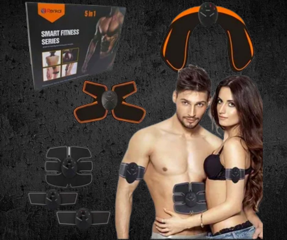 Smart EMS Fitness Trainer for Abs and Arms