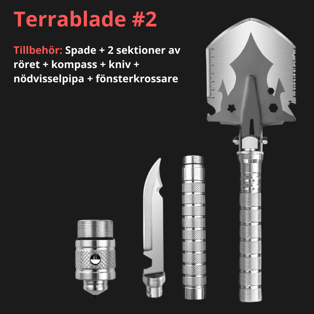 Terrablade Foldable Military Shovel